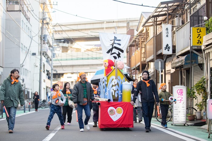 寿町で子どもたちと山車まつりをしたいっ