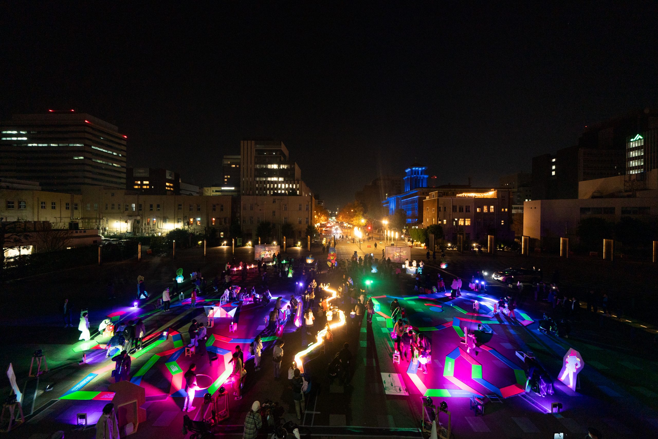 ヨルノヨ・アートプログラム＜水の町プロムナード＞開催レポート